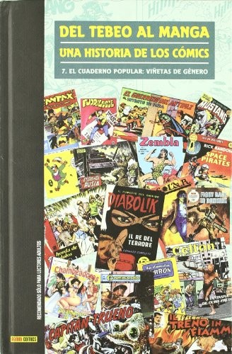 Cover for Del tebeo al manga, Una historia de los cómics 7