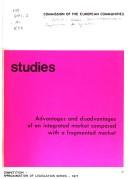 Cover for Advantages and disadvantages of an integrated market compared with a fragmented market
