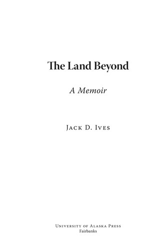 Cover for The land beyond
