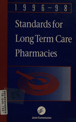 Cover for 1996-98 Standards for long term care pharmacies