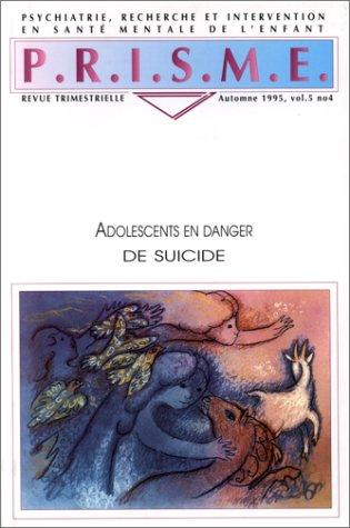 Cover for Adolescents en danger de suicide