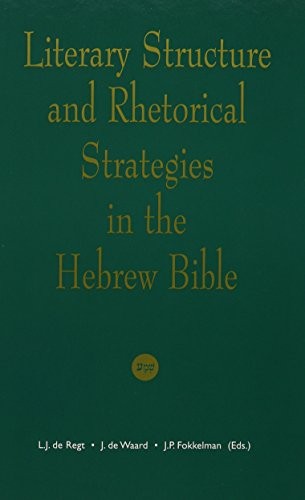 Cover for Literary structure and rhetorical strategies in the Hebrew Bible