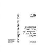 Cover for Sketches from the Actresses' Franchise League