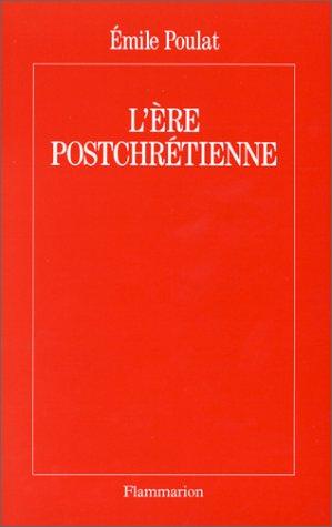 Cover for L' ère postchrétienne