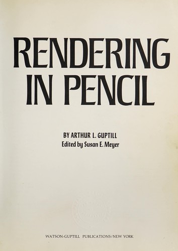 Cover for Rendering in pencil