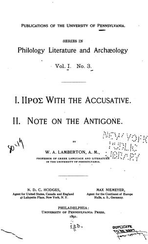Cover for Studies in the word-play in Plautus