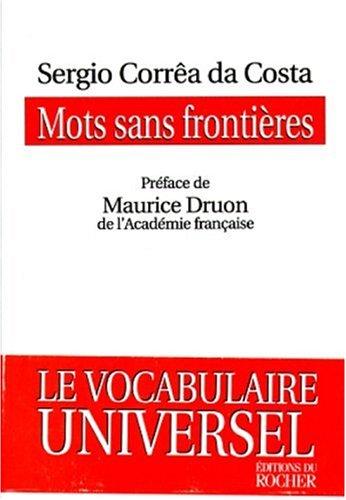 Cover for Mots sans frontières