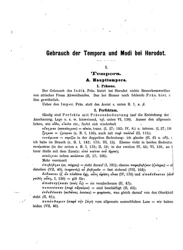 Cover for Gebrauch der tempora und Modi bei Herodot
