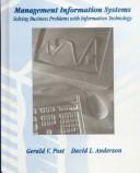 Cover for Management information systems