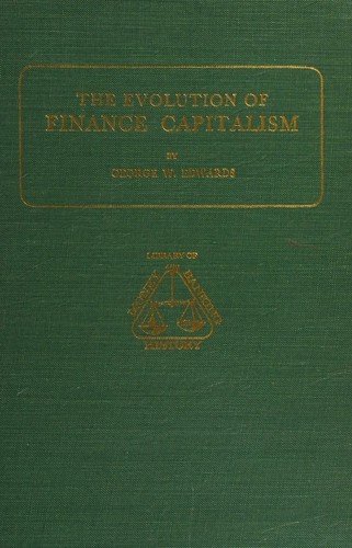 Cover for Evolution of Finance Capitalism.