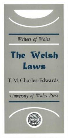 Cover for The Welsh laws