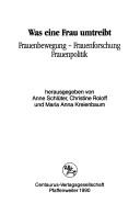 Cover for Was eine Frau umtreibt