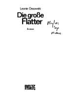 Cover for Die grosse Flatter