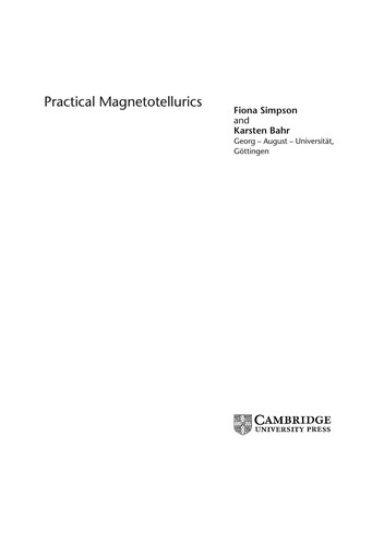 Cover for Practical Magnetotellurics