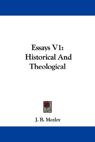 Cover for Essays V1