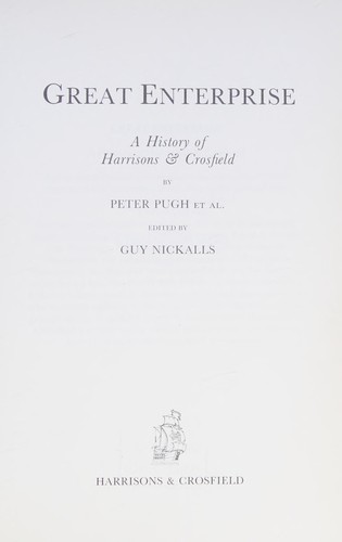 Cover for Great enterprise