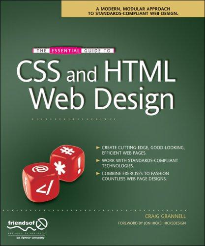 Cover for The Essential Guide to CSS and HTML Web Design (Essential Guide)