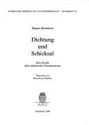 Cover for Dichtung und Schicksal