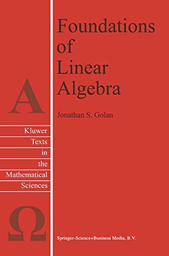 Cover for Foundations of Linear Algebra