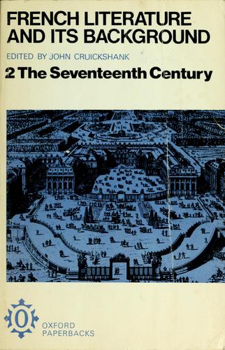 Cover for French literature and its background.