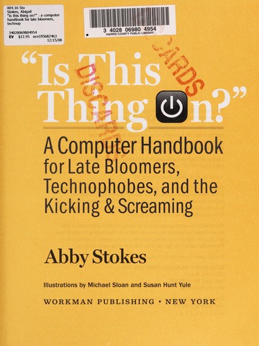 Cover for "Is this thing on?"