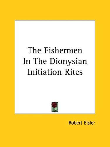 Cover for The Fishermen in the Dionysian Initiation Rites