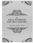 Cover for Field Notebook for Oral History