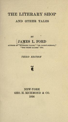 Cover for The literary shop