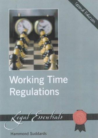Cover for Working Time Regulations (Legal Essentials)