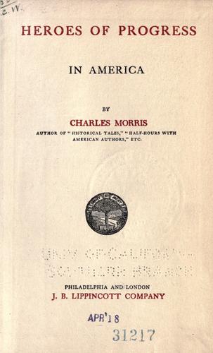 Cover for Heroes of progress in America