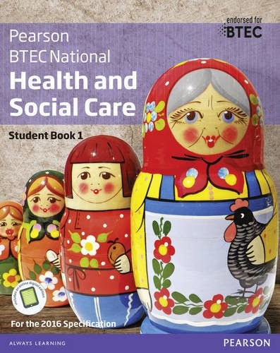 Cover for BTEC National Health and Social Care Student Book 1
