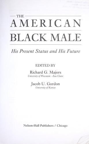 Cover for The American Black male