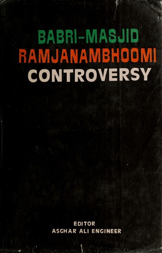 Cover for Babri-Masjid Ramjanambhoomi controversy