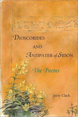 Cover for Dioscorides and Antipater of Sidon
