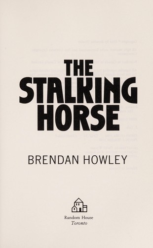 Cover for The stalking horse