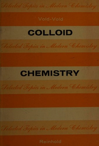 Cover for Colloid chemistry