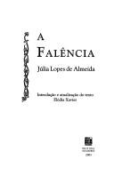 Cover for A falência