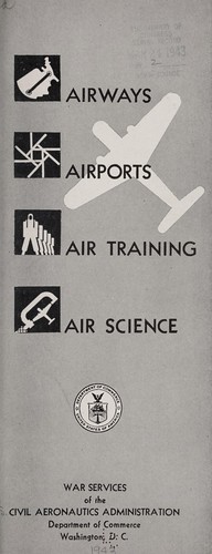 Cover for The first complete report on the airlines of the United States at war