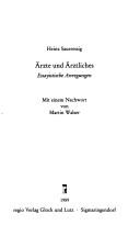 Cover for Ärzte und Ärztliches