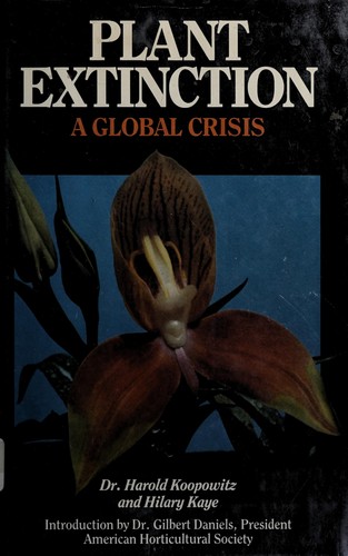 Cover for Plant extinction