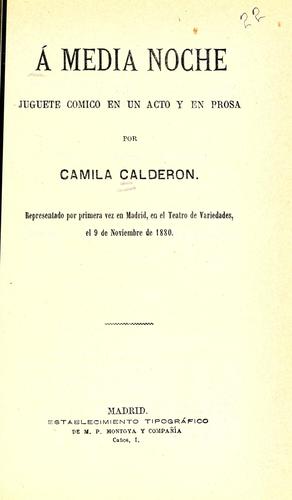 Cover for A media noche