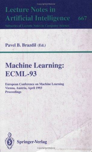 Cover for Machine learning, ECML-93