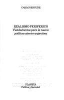 Cover for Realismo periférico