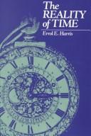 Cover for The reality of time