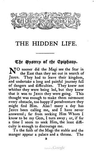 Cover for The Hidden Life