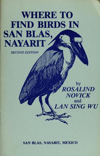 Cover for Where to find birds in San Blas, Nayarit