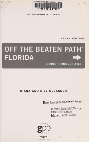 Cover for Florida Off the Beaten Path, 10th