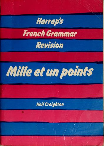 Cover for Mille et un points