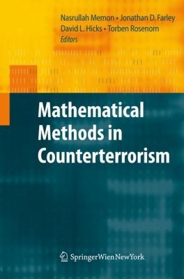 Cover for Mathematical Methods in Counterterrorism