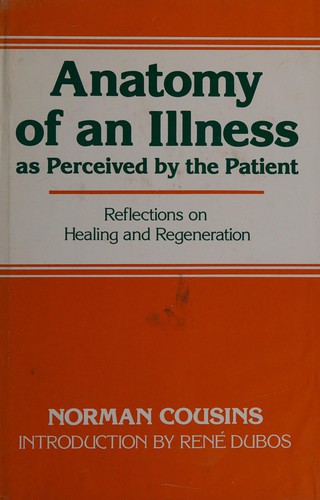 Cover for Anatomy of an illness as perceived by the patient